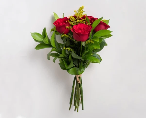Buquê de 6 Rosas Vermelhas - Image 2