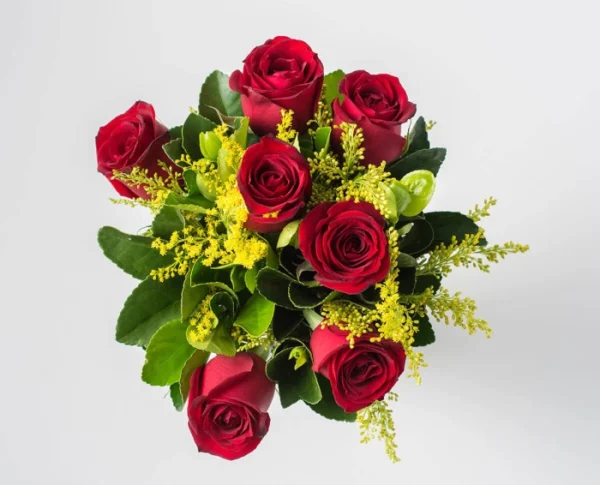 Buquê de 7 Rosas Vermelhas - Image 2